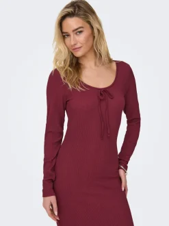 Sale ONLHILLARY Lang kjole Dame Kjoler