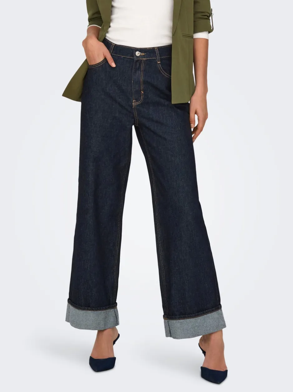 Best ONLHOPE Høj talje Wide leg fit Jeans Dame Jeans|Jeans
