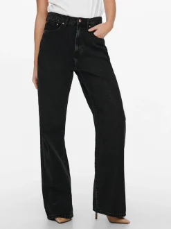 Hot ONLHOPE Høj talje Wide leg fit Jeans Dame Jeans|Jeans