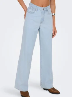 Hot ONLHOPE Høj talje Wide leg fit Jeans Dame Jeans|Jeans