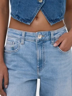 Discount ONLHOPE Høj talje Wide leg fit Jeans Dame Jeans|Jeans