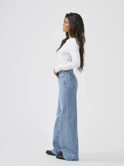 Best ONLHOPE Høj talje Wide leg fit Jeans Dame Jeans|Jeans