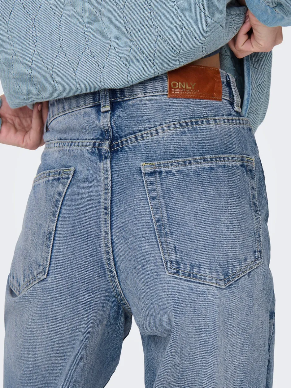 Best ONLHOPE Høj talje Wide leg fit Jeans Dame Jeans|Jeans
