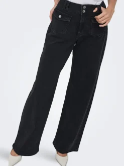 Best ONLHOPE Høj talje Wide leg fit Jeans Dame Jeans|Jeans