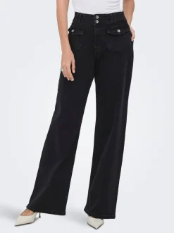 Best ONLHOPE Høj talje Wide leg fit Jeans Dame Jeans|Jeans