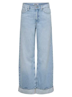 New ONLHOPE Høj talje Wide leg fit Jeans Dame Jeans|Jeans