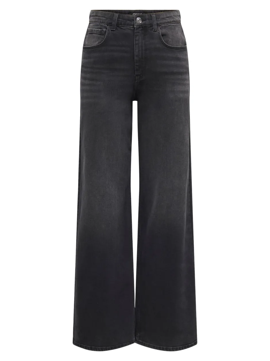 Clearance ONLHOPE Høj talje Wide leg fit Jeans Dame Jeans|Jeans