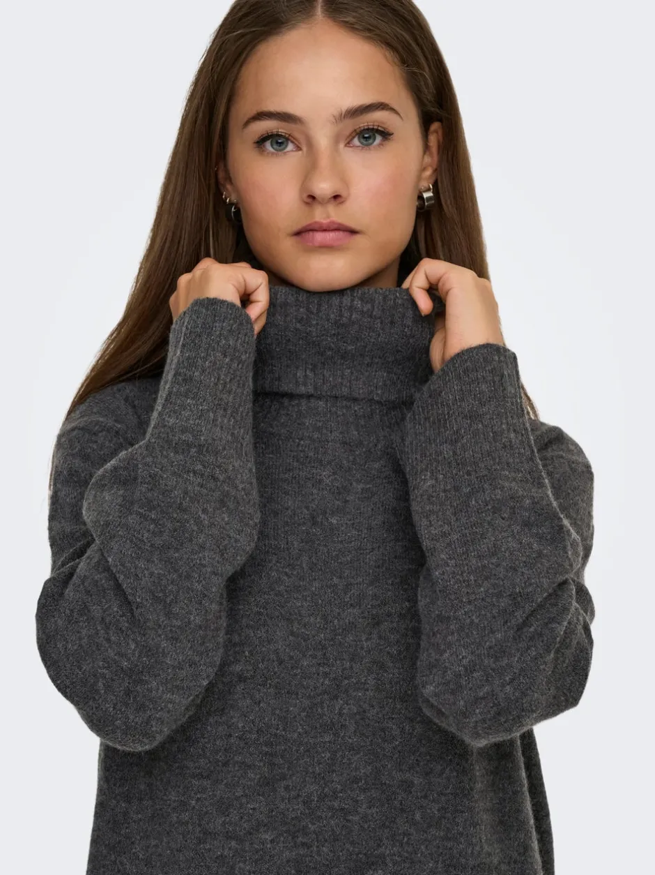 Hot ONLHOUSTON Kort kjole Dame Strik & Cardigans