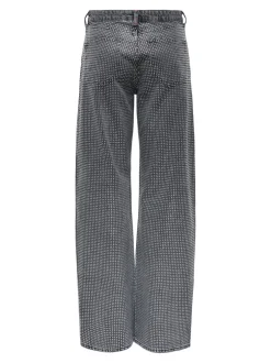 Online ONLHUDSON Mellemhøj talje Wide leg fit Jeans Dame Jeans|Jeans