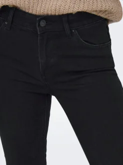 New ONLHUSH Mellemhøj talje Skinny fit Ankellængde Jeans Dame Jeans|Jeans