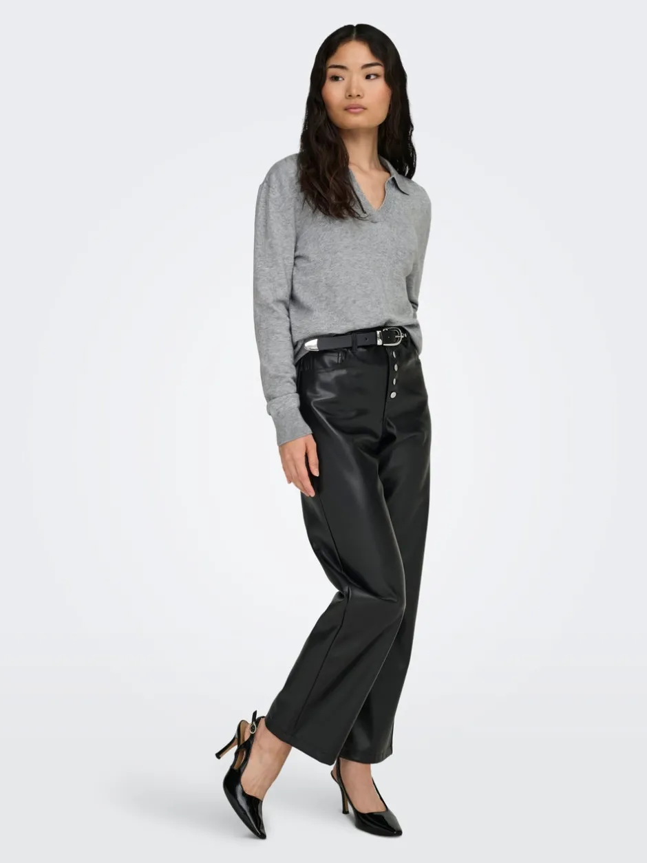 Clearance ONLIBI Striktrøje Dame Strik & Cardigans
