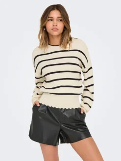 Sale ONLIBI Striktrøje Dame Strik & Cardigans