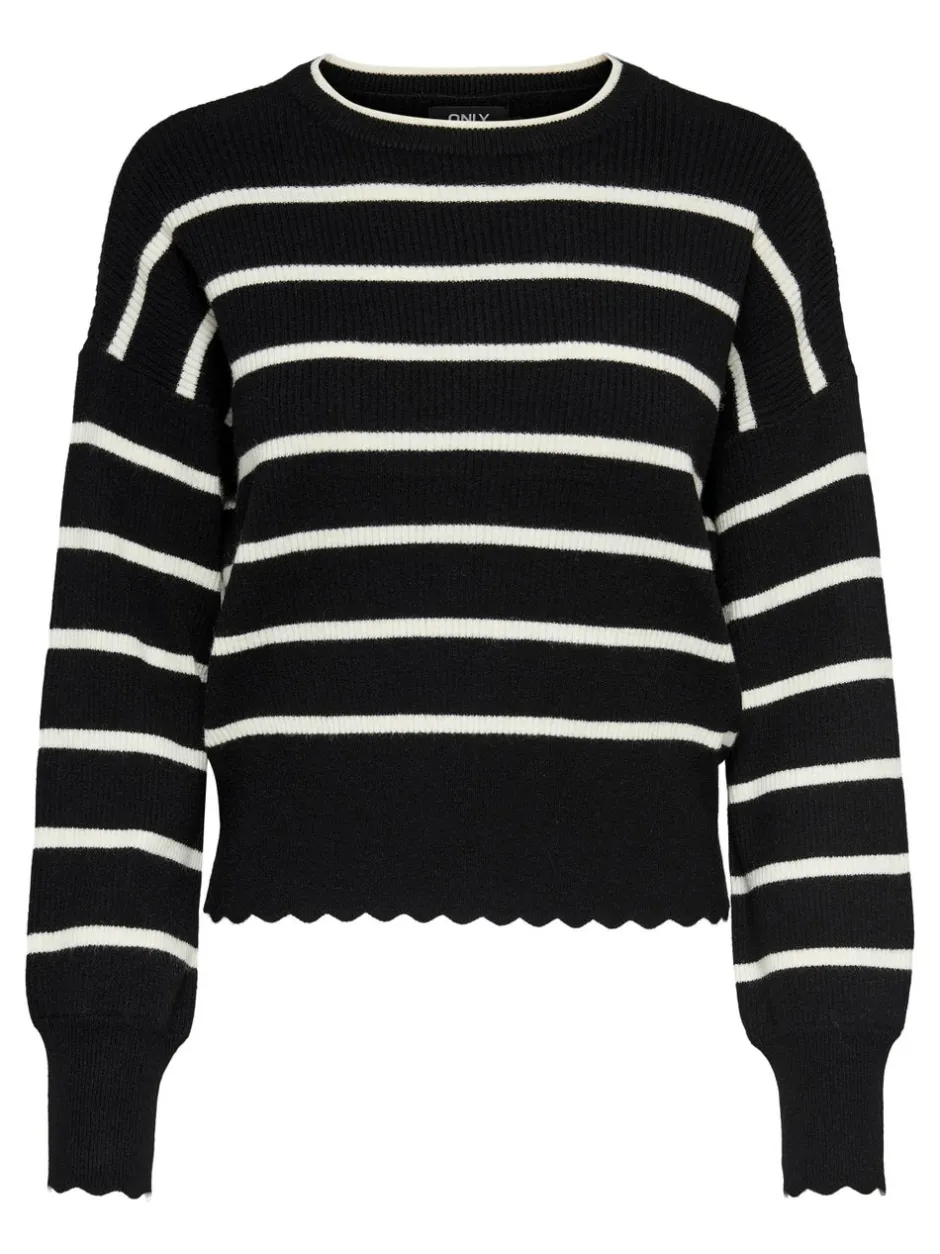 Sale ONLIBI Striktrøje Dame Strik & Cardigans