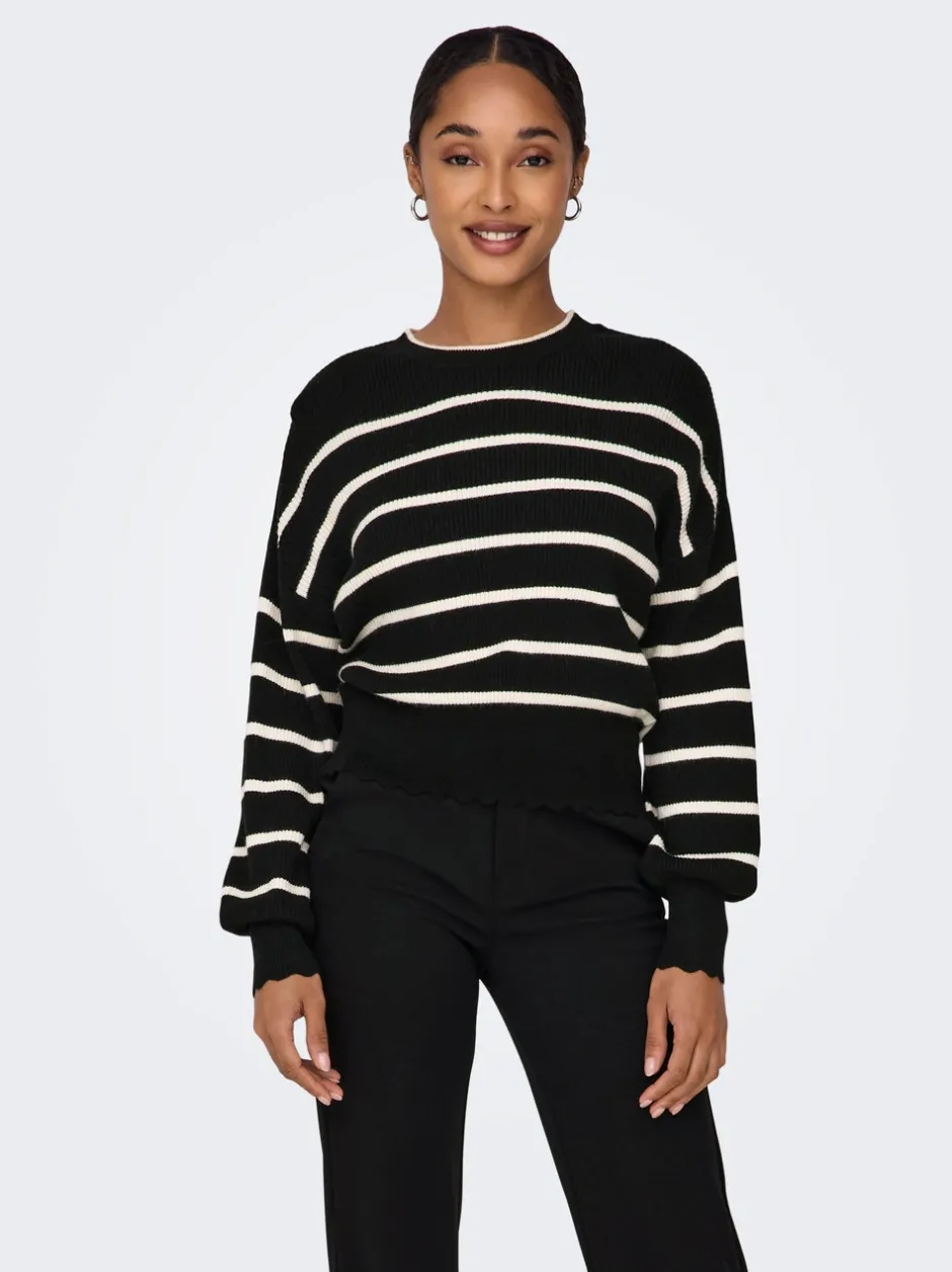 Sale ONLIBI Striktrøje Dame Strik & Cardigans