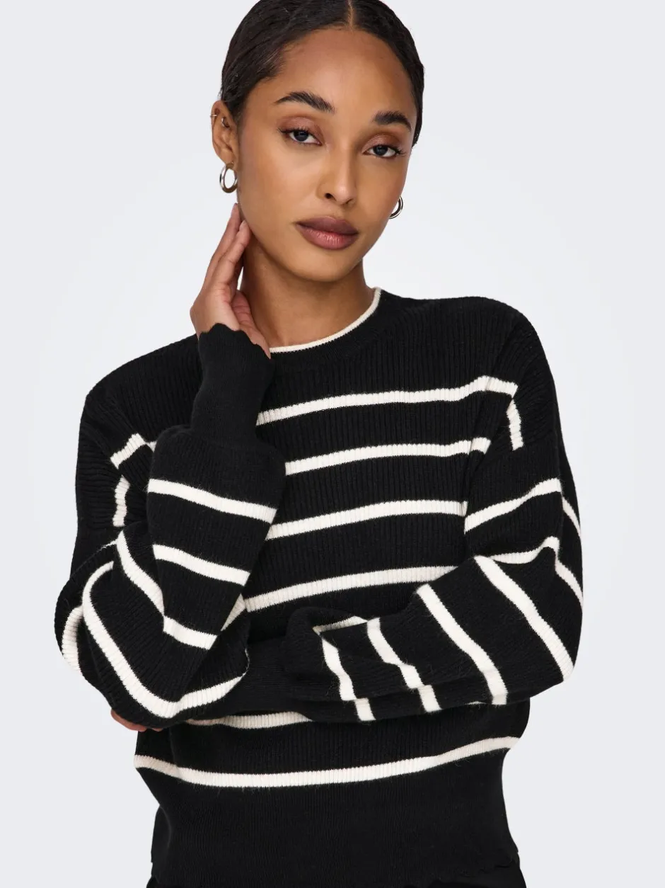 Sale ONLIBI Striktrøje Dame Strik & Cardigans