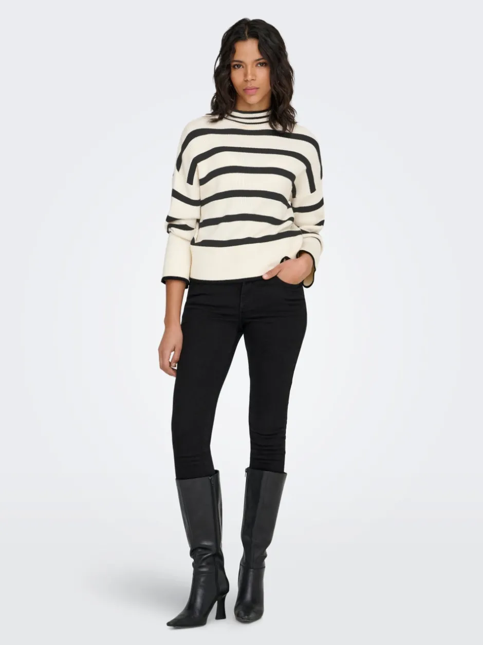 Outlet ONLIBI Striktrøje Dame Strik & Cardigans