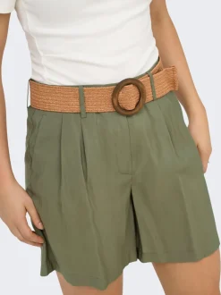 Best ONLIBIZA Høj talje Regular fit Bermuda-shorts Dame Shorts