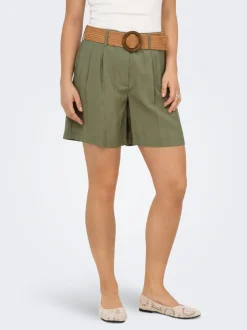 Best ONLIBIZA Høj talje Regular fit Bermuda-shorts Dame Shorts