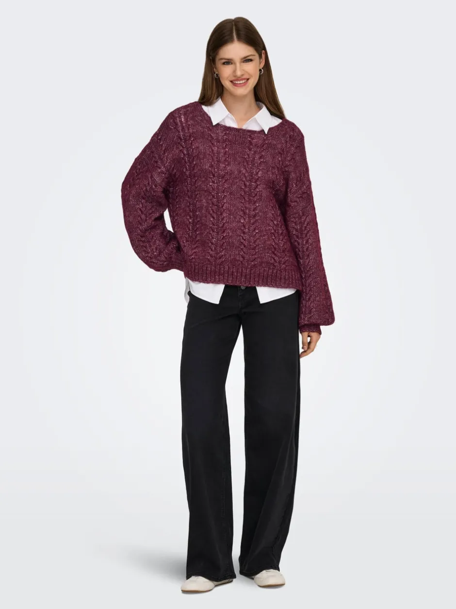 Outlet ONLIDA Striktrøje Dame Strik & Cardigans