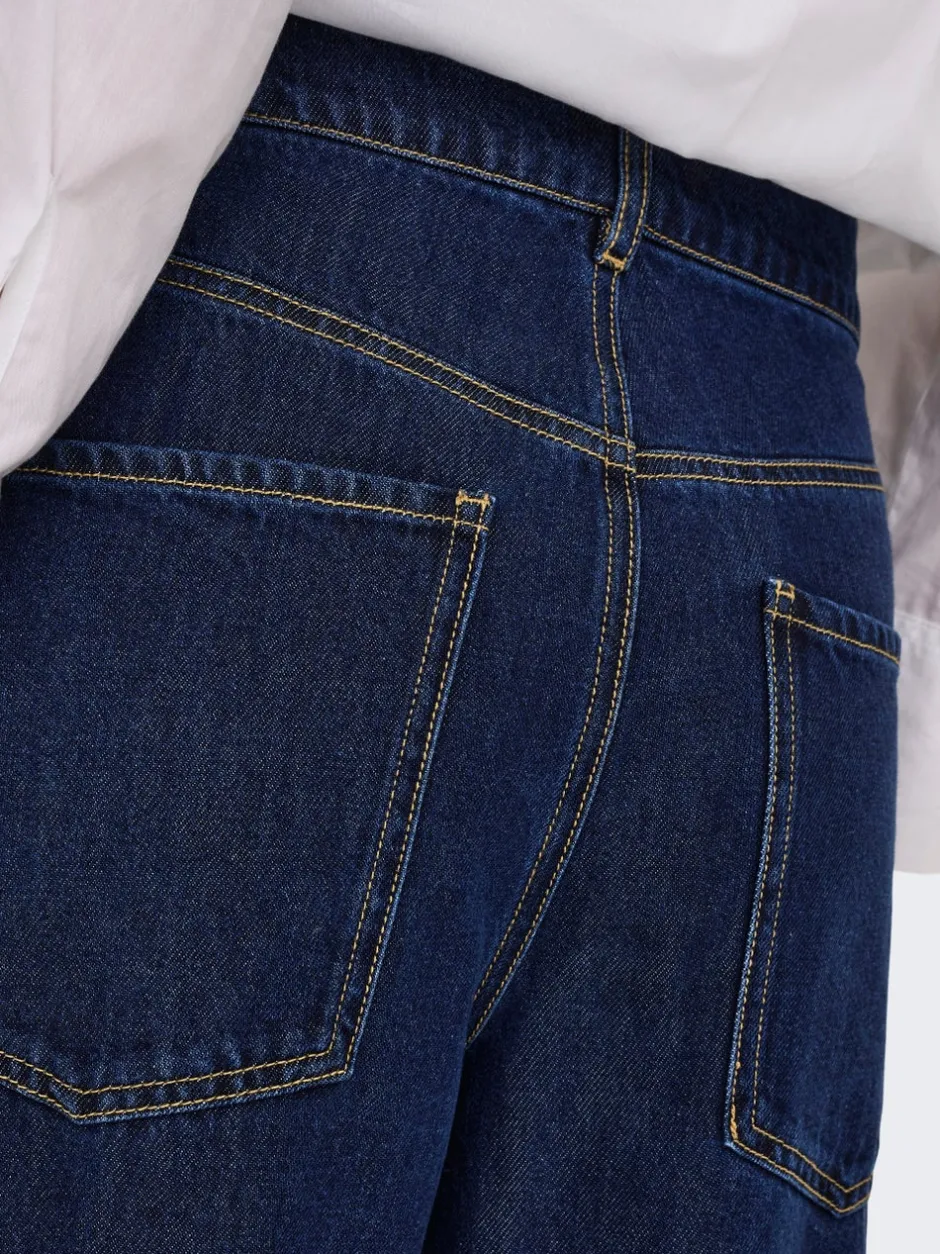 Discount ONLINGRID Mellemhøj talje Wide leg fit Jeans Dame Jeans|Jeans