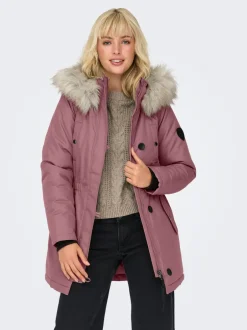 Best ONLIRIS Lang parka Dame Jakker Og Frakker