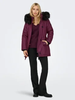 Outlet ONLIRIS Lang parka Dame Jakker Og Frakker