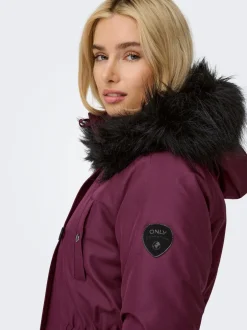 Outlet ONLIRIS Lang parka Dame Jakker Og Frakker