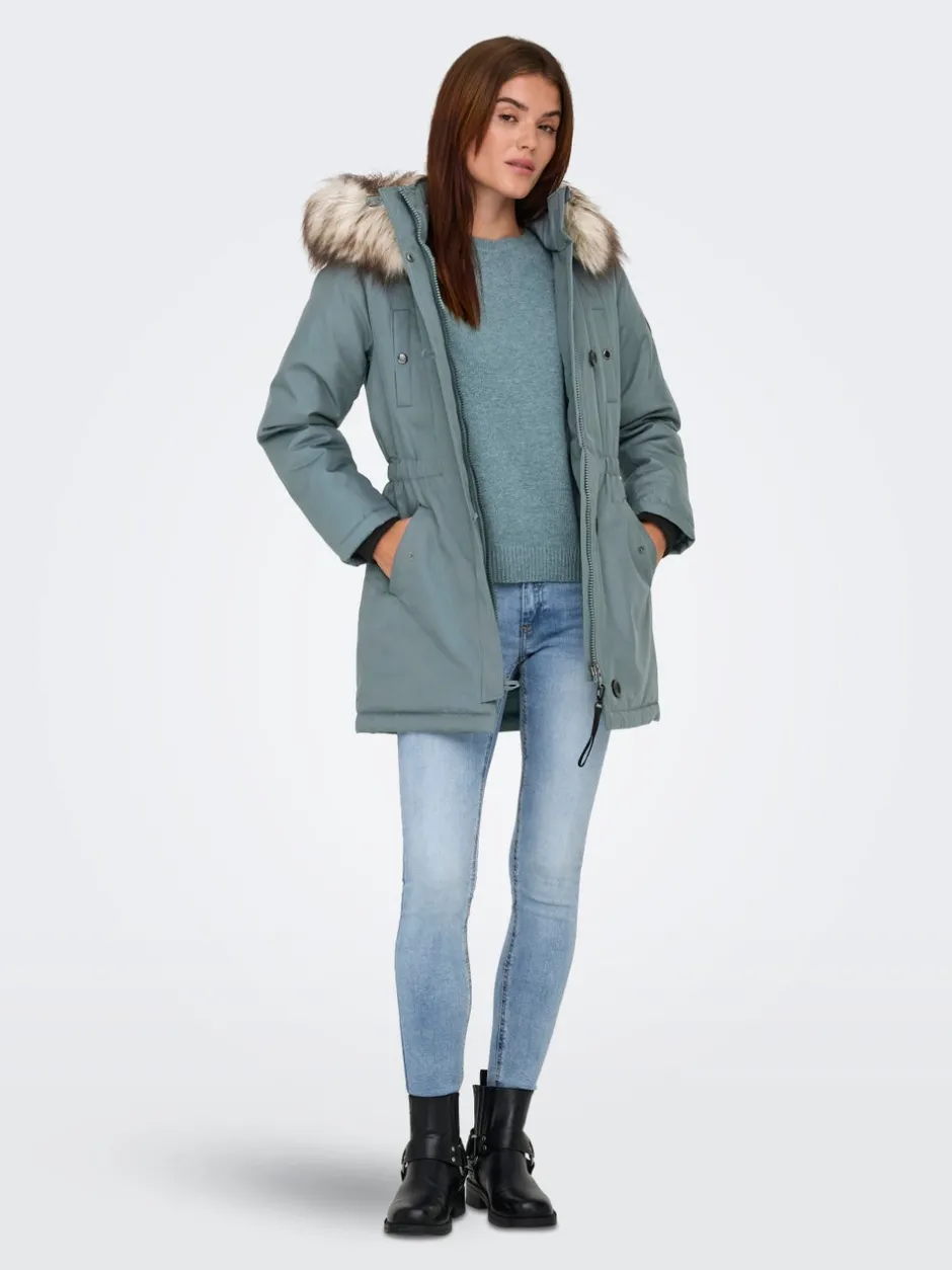 Best ONLIRIS Lang parka Dame Jakker Og Frakker