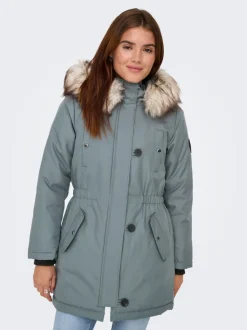 Best ONLIRIS Lang parka Dame Jakker Og Frakker