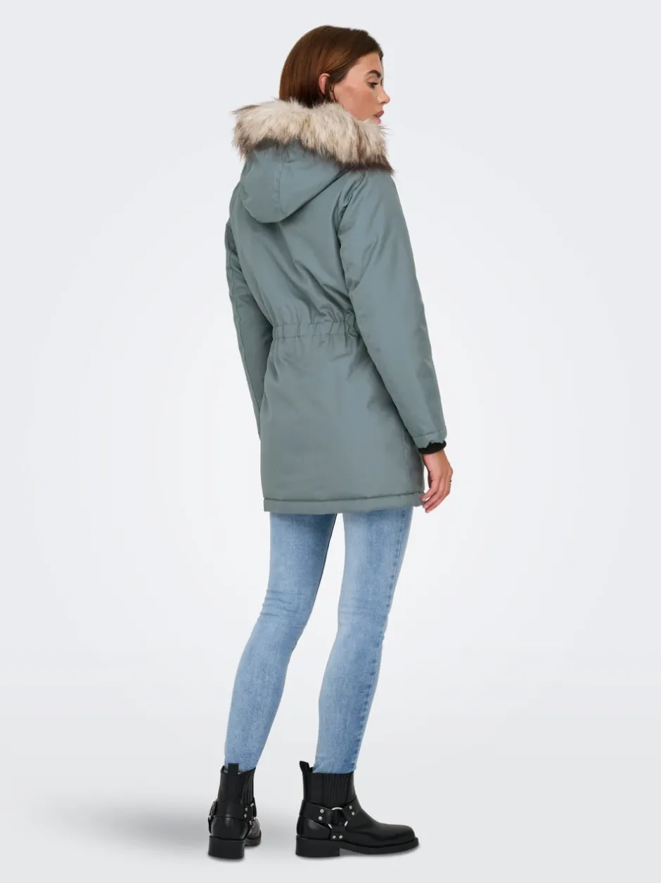 Best ONLIRIS Lang parka Dame Jakker Og Frakker
