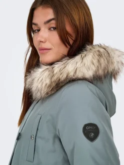 Best ONLIRIS Lang parka Dame Jakker Og Frakker