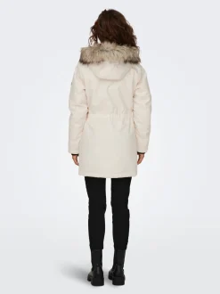 Discount ONLIRIS Lang parka Dame Jakker Og Frakker