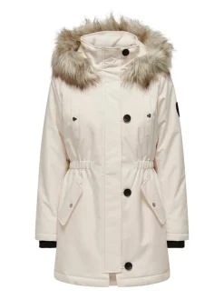 Discount ONLIRIS Lang parka Dame Jakker Og Frakker