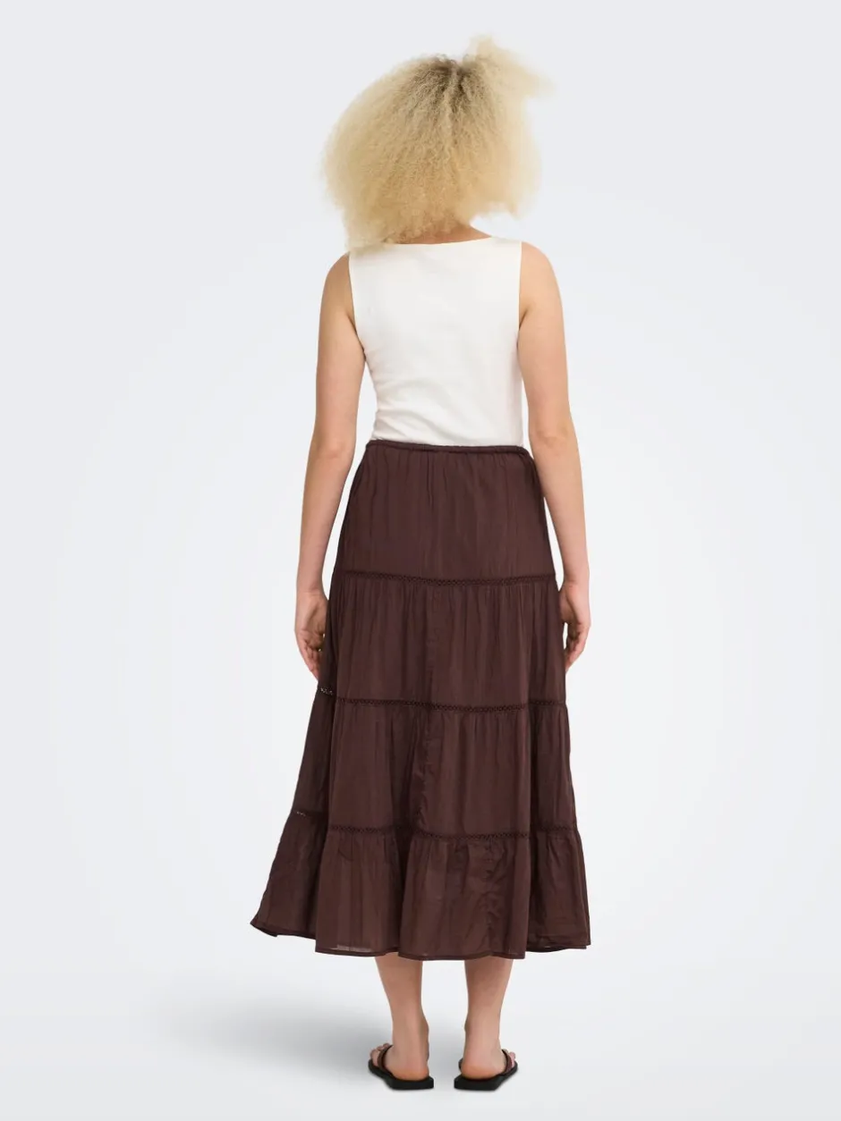 Sale ONLISA Nederdel Lang nederdel Dame Nederdele