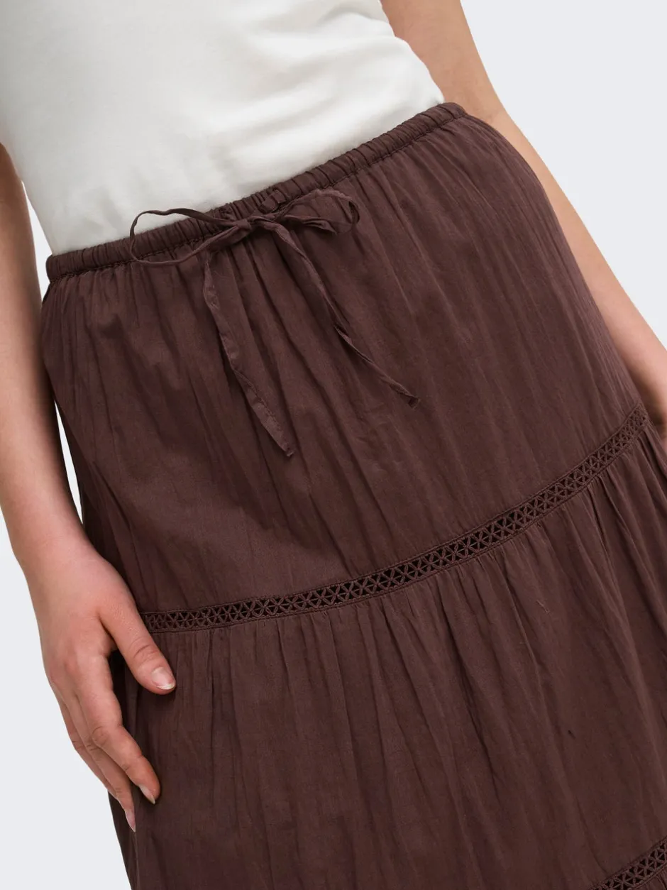 Sale ONLISA Nederdel Lang nederdel Dame Nederdele