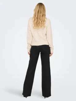New ONLISA Striktrøje Dame Strik & Cardigans