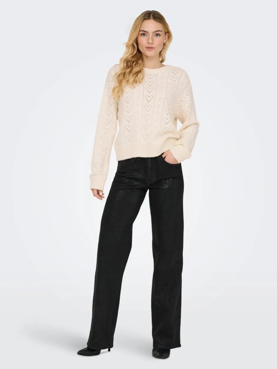 New ONLISA Striktrøje Dame Strik & Cardigans