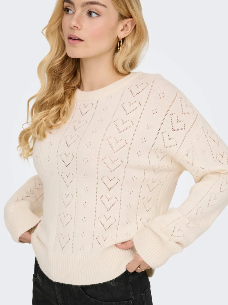 New ONLISA Striktrøje Dame Strik & Cardigans