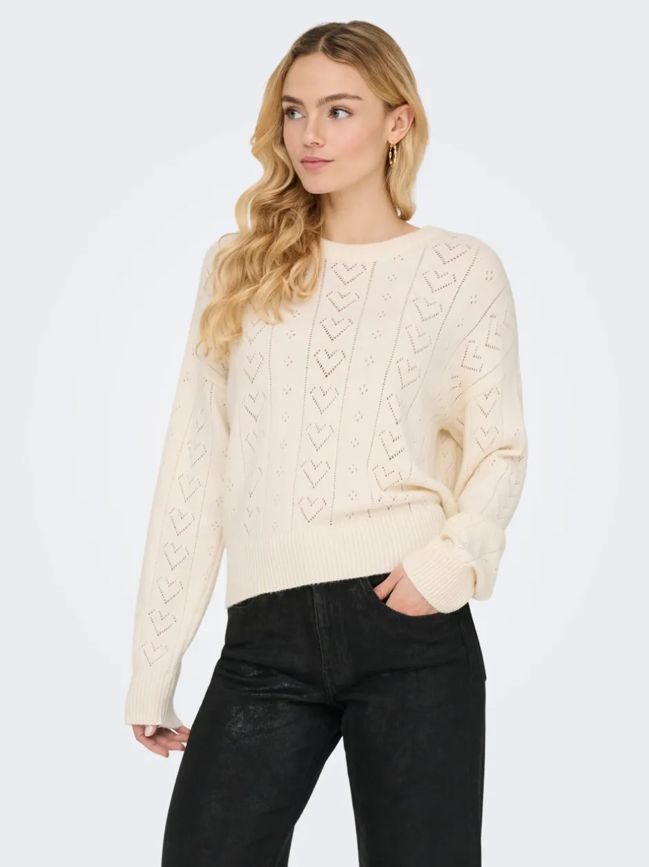 New ONLISA Striktrøje Dame Strik & Cardigans