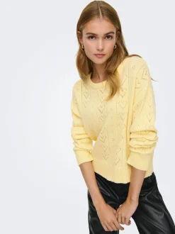 Outlet ONLISA Striktrøje Dame Strik & Cardigans