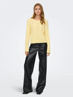 Outlet ONLISA Striktrøje Dame Strik & Cardigans