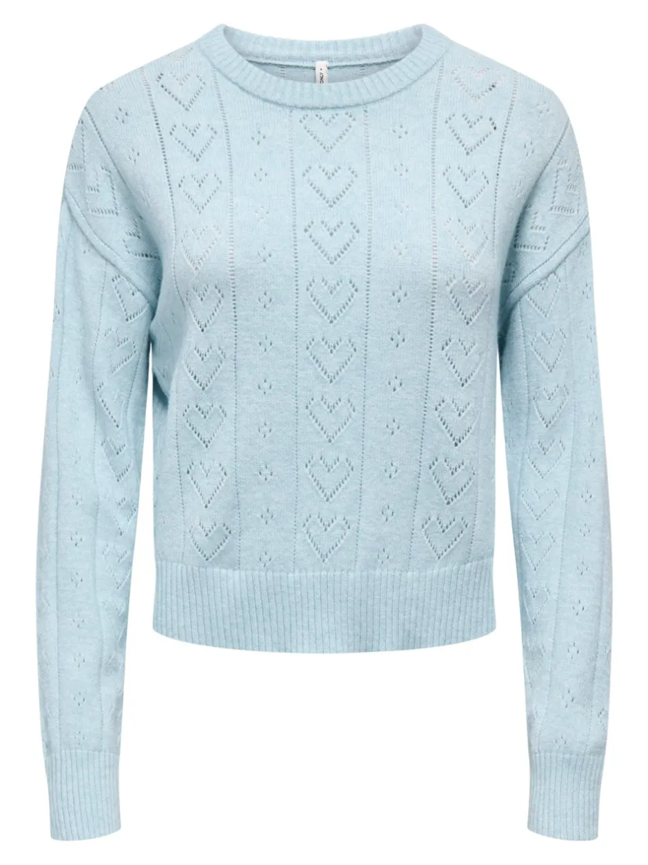 Hot ONLISA Striktrøje Dame Strik & Cardigans