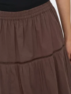 Discount ONLISABELLA Nederdel Lang nederdel Dame Nederdele