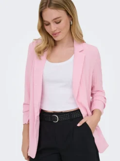 Clearance ONLITA Hør Blazer Dame Blazere & Veste