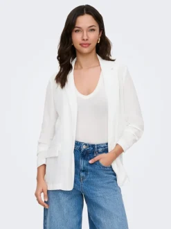 Online ONLITA Hør Blazer Dame Blazere & Veste