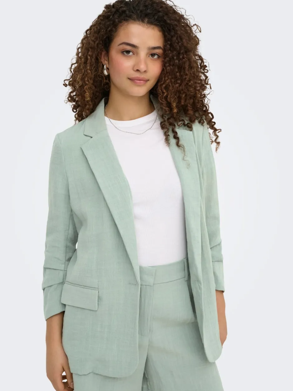 New ONLITA Hør Blazer Dame Blazere & Veste