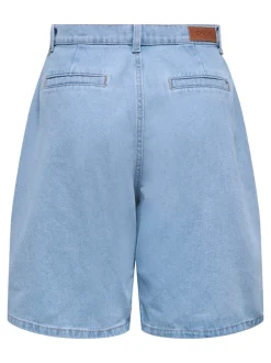 Outlet ONLIVY Wide leg fit Denim-shorts Dame Shorts|Double Denim