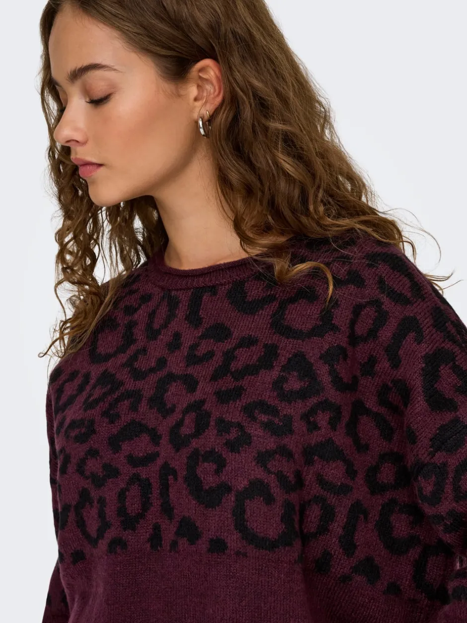 Hot ONLJADE Striktrøje Dame Strik & Cardigans