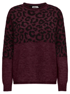 Hot ONLJADE Striktrøje Dame Strik & Cardigans