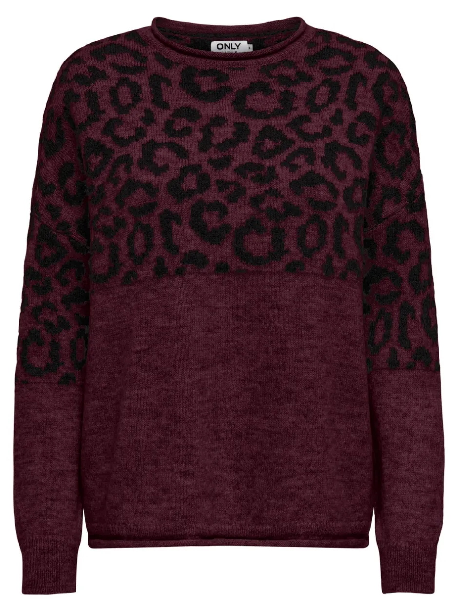 Hot ONLJADE Striktrøje Dame Strik & Cardigans